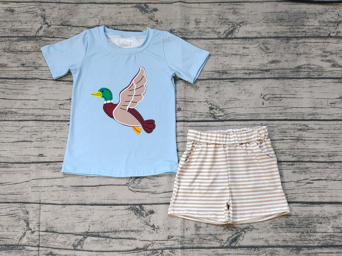 Emma Jean Mallard Duck Boys Short Set main image 1