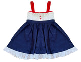 Preorder 11.23 MOQ 5 pcs Cartoon Solid Color Cotton Girl's Dress Set
