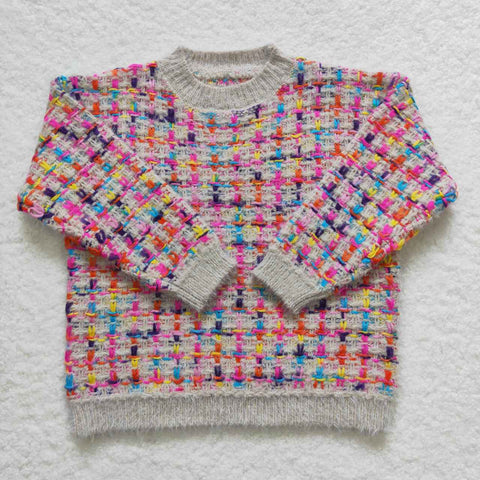GT0302 Colorful Knit Sweater