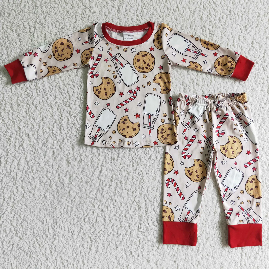 Matching boy and girl christmas pajamas hot sale