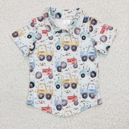 (Boy)Button Up Shirt