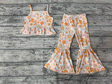 GSPO0668 Summer Floral Flower Strap Girl's set