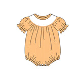 MOQ 5 pcs each style Custom Style Plaid Blank Baby Romper