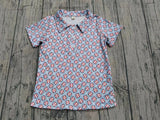 MOQ 5 pcs Each Custom Style Baseball Boys Daddy Men's Polo Shirt Top