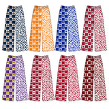 Preorder MOQ 5 pcs Each Style Team Mascot Bows Plaid Leopard Girls Wide Leg Pants