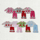 Christmas Santa Kids Sibling Matching Clothes