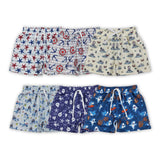 Summer Boy's Shorts Swim Trunks Matching Clothes
