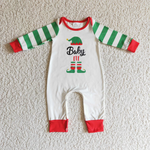 Elf Christmas Family Pajamas Sibling Matching Clothes