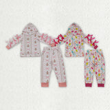 Christmas Hoodie Girls Set Kids Sibling Matching Clothes