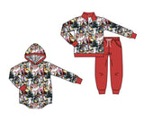 Preorder MOQ 5 pcs Each Style Halloween Movies Kids Matching Clothes