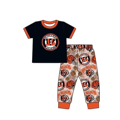 MOQ 8 pcs Custom Style Bengals Boy Set
