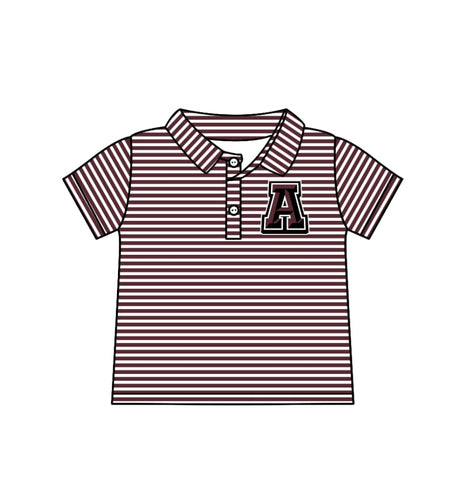 MOQ 8 pcs each style Custom Style A Team Boy Polo Shirt Top