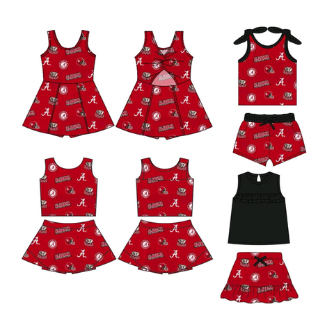 MOQ 8 pcs Each Style Custom Style ALABAMA College Gameday Clothing