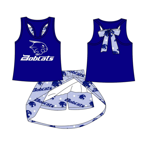 MOQ 8 pcs Custom Style Team Cheer Girls Skorts Set