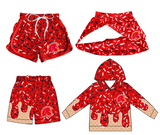 MOQ 8 pcs each style Custom Style Drip Team Matching Clothes