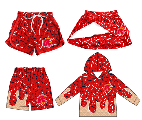 MOQ 8 pcs each style Custom Style Drip Team Matching Clothes