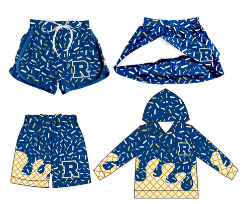 MOQ 8 pcs each style Custom Style Drip R Team Matching Clothes