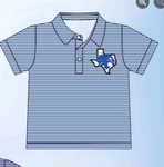 MOQ 5 pcs Custom Style Bobcat Head Texas Stripe Team Boys Daddy Men's Polo Shirt Top