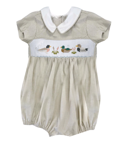 MOQ 5 pcs Custom Style Each Style Screen Print Mallard Ducks Kids Clothes