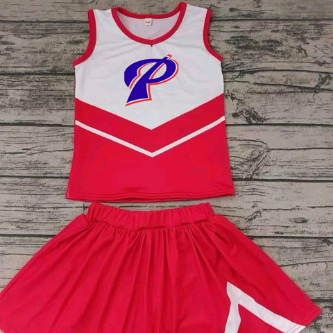 MOQ 5 pcs each style Custom Style P Team Girls Skorts Set
