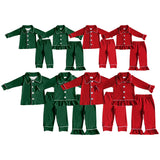 Preorder MOQ 5 pcs Each Style Christmas Family Pajamas Sibling Matching Clothes-2026.8.27