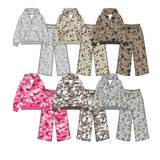 Preorder MOQ 5 pcs Each Style Hunting Camo Hoodie Girls Set-2026.8.27
