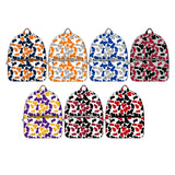 Preorder MOQ 5 pcs each color School Team Colors Camo Kids Backpack Bag