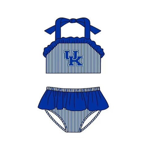 MOQ 8 pcs Custom Style UK Girl swimsuit