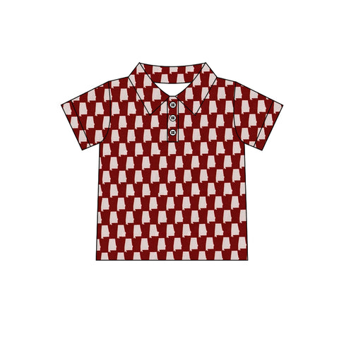 MOQ 8 pcs Custom Style Team Boys Daddy Men's Polo Shirt Top