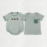 Embroidery Mallard Camo Kids Matching Clothes