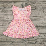 GSD0361 Flower Pink Girl's Dress