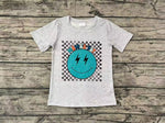 BT0225 Mama's boy smiley face Boy Shirt Top