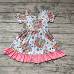 GSD0379 Back to school Pencil Flower Girl's Dress