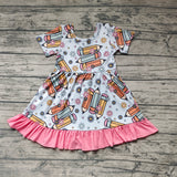 GSD0379 Back to school Pencil Flower Girl's Dress