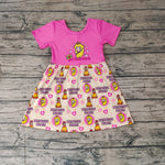 GSD0389 Princess Peach Pink Girl's Dress