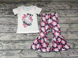 GSPO0664 Stay Spooky Flower Girl's Set