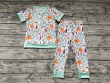 BSPO0110 ABC Green Boy's Pajamas set