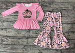 GLP0503 Babe Pumpkin Pink Leopard Girl's set