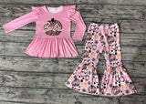 GLP0503 Babe Pumpkin Pink Leopard Girl's set