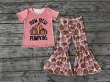 GSPO0607 Farm Fresh Pumpkins Girl's Set