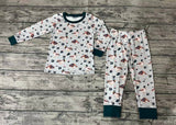 SALE BLP0213 Mallard Green Boy's Pajamas Set
