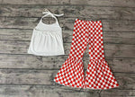 GSPO0761 I can buy myself flowers Plaid Girl's Set