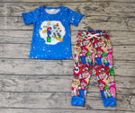 BSPO0142 Cartoon Blue Boy's Set