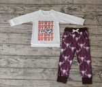 SALE BLP0249 HOWDY Cowboy Boy's Set