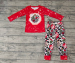 BLP0209 Christmas Trees Plaid Boy's set