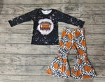 GLP0680 Touchdown Season Leopard Football Girl's Set