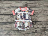SR0437 Western Boots Baby Bubble Romper