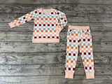 SALE BLP0306 Fall Plaid Boy's Set
