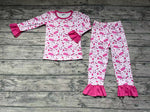 GLP0701 Barbie Pink Girl's Pajamas Set