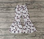 P0257 Halloween Ghost Flower Girl's Pants